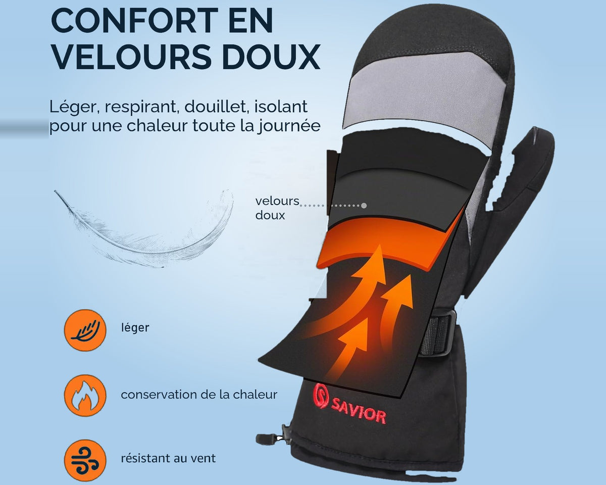 Confort en velours doux